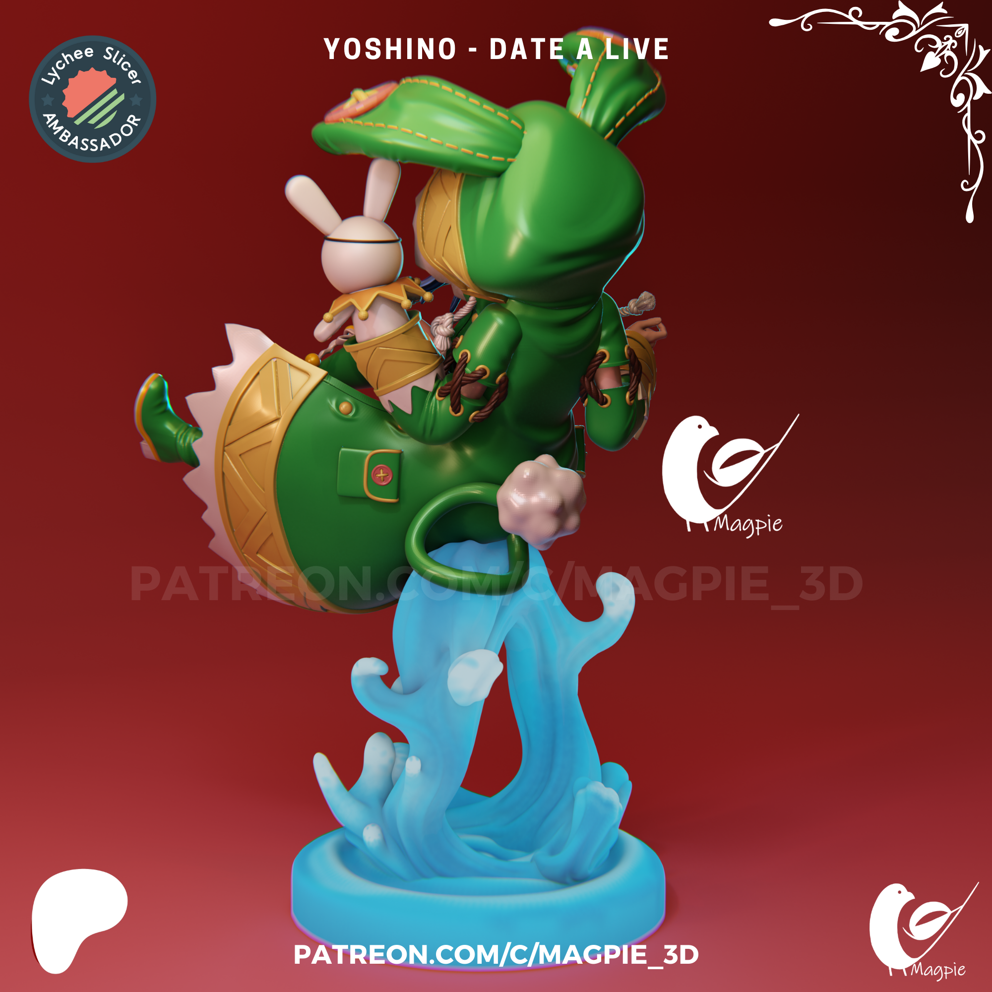 Yoshino - Date A Live - MagPie_3d 08